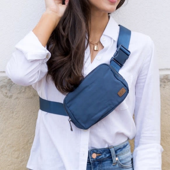 CC Boutique Handbags - CC Nylon Sling Fanny Pack